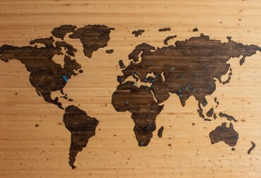 World map 